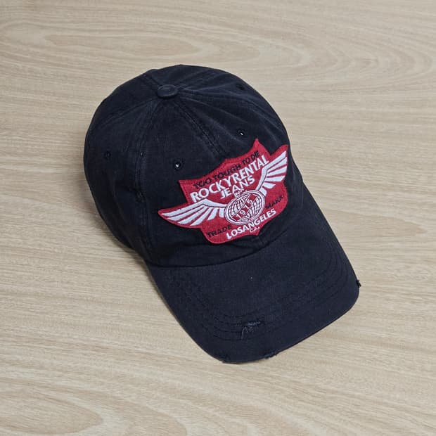 J cap & co Y2K 빈티지 데미지 볼캡