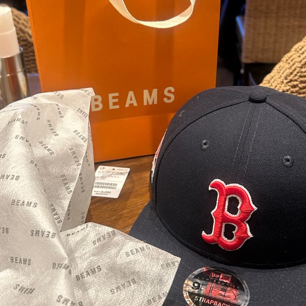 [OS] 뉴에라 x BEAMS 빔즈 50주년 볼캡 9FIFTY MLB
