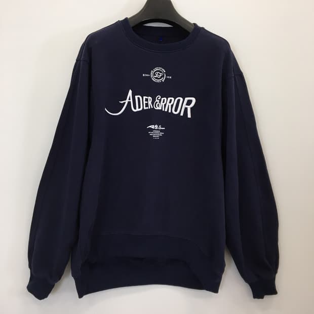 아더에러 베리프 맨투맨 A2 네이비 