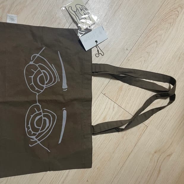 노타겟 노플랜 난시백 , 브라운 에코백 