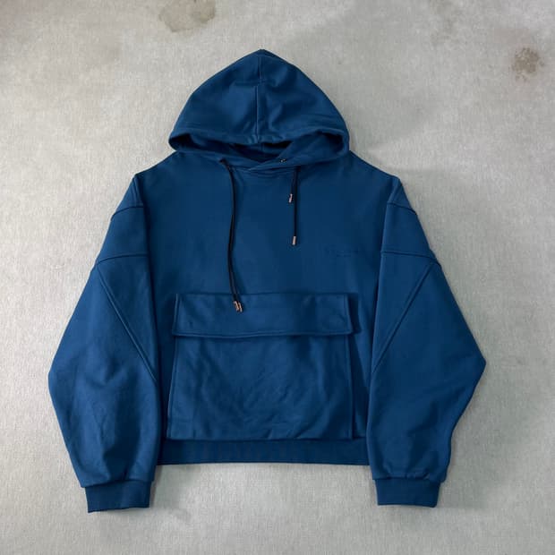 100 우영미 21FW 오버핏 후드티