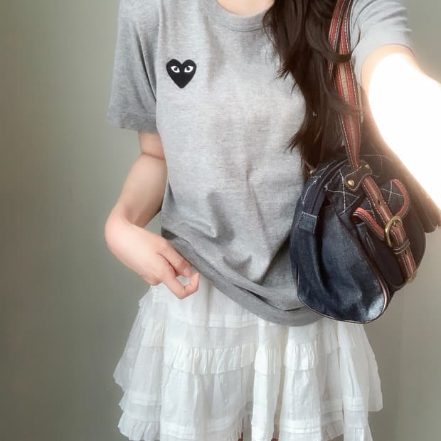 꼼데가르송 반팔티