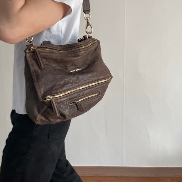 Givenchy Wrinkled Leather Pandora Bag