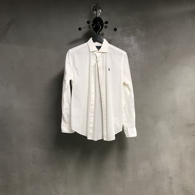 폴로 화이트 셔츠 XS