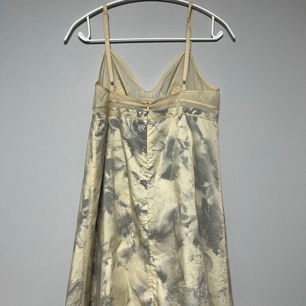 로우클래식 시스루 스티치 원피스