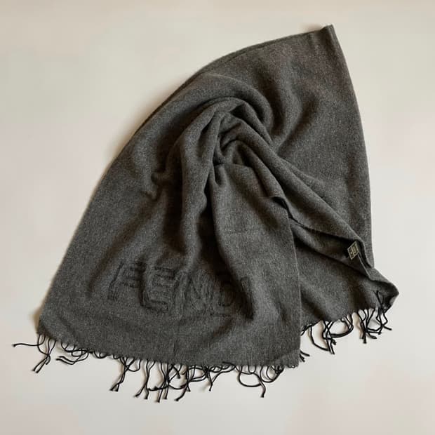 펜디 앙고라 믹스 울 머플러