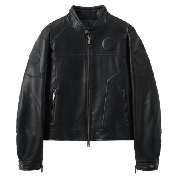 노이어 오버핏 멀티 패널 바이커 자켓 (50)