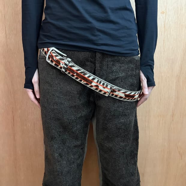 에트로 송치 패턴 벨트