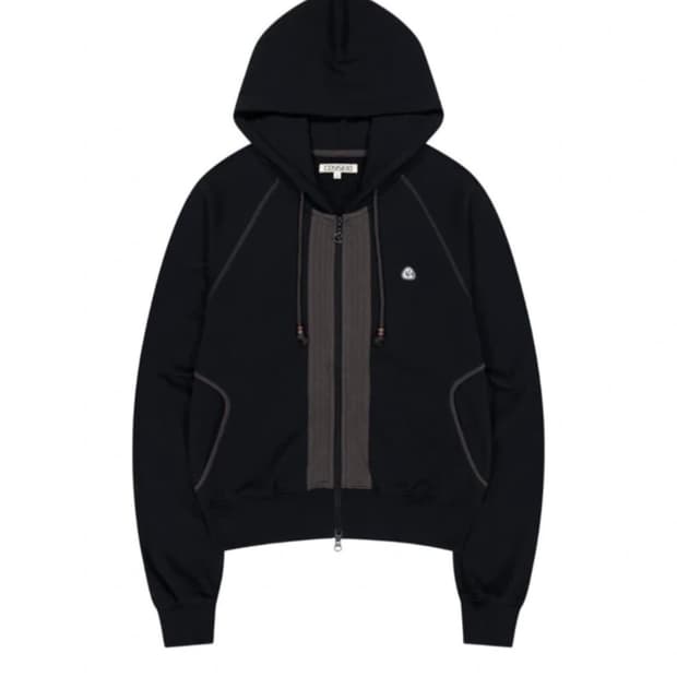 코이세이오 퍼커링 후드집업 블랙