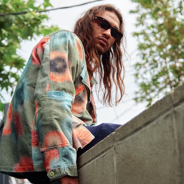 스투시 벨벳 자켓