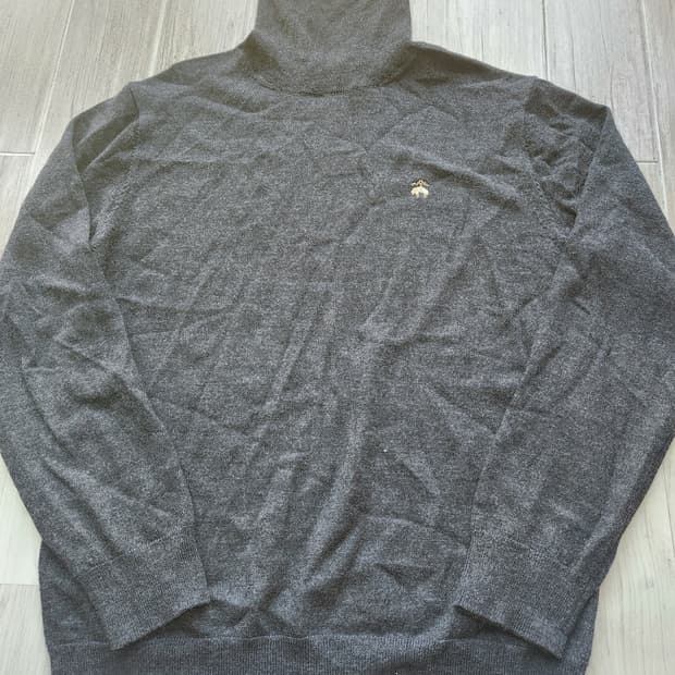 24fw 브룩스브라더스 엑스트라 파인 메리노울 터틀넥 L