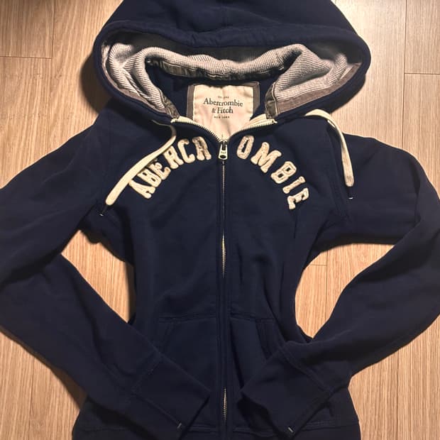 아베크롬비 후드집업 네이비