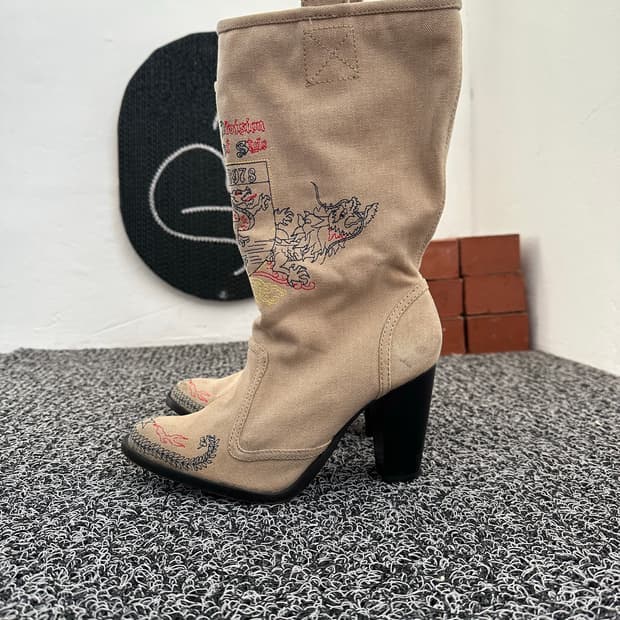 Diesel 디젤 웨스턴 롱부츠