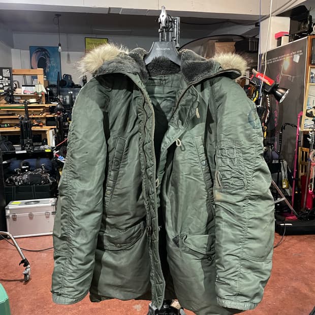 60s 오리지널 us 미공군 N3B 파카 (CONMAR 지퍼)