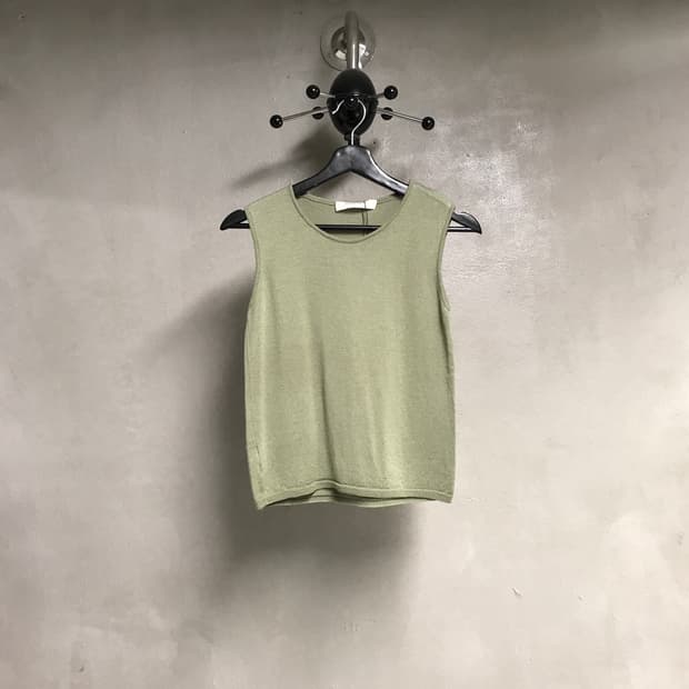 미우미우 슬리브리스 니트 40(W)