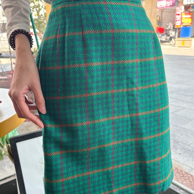 일본빈티지 DEBORAH9 미디 스커트