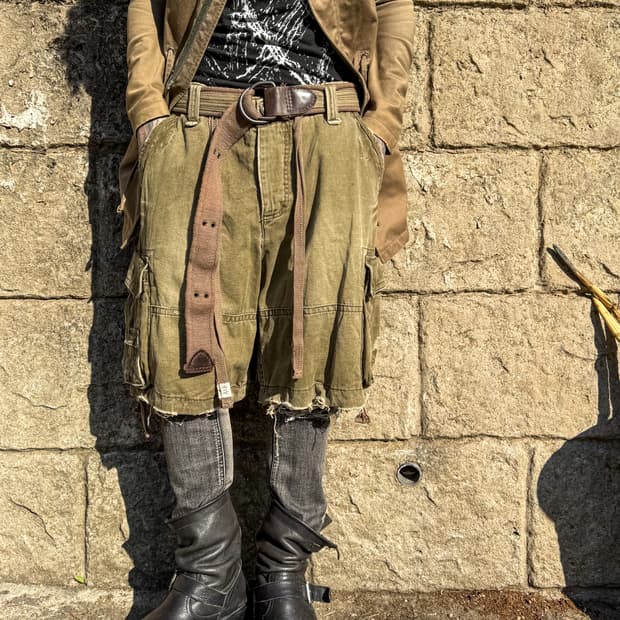 Abercrombie – Vintage Destroyed Shorts