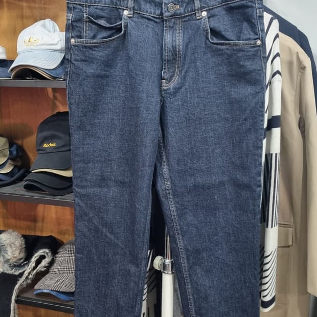 Massimo Dutti) 마시모두띠 진청 데님팬츠 스판 슬림 32