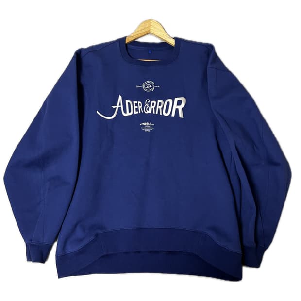 아더에러 베리프 로고 스웨트셔츠 네이비, a3