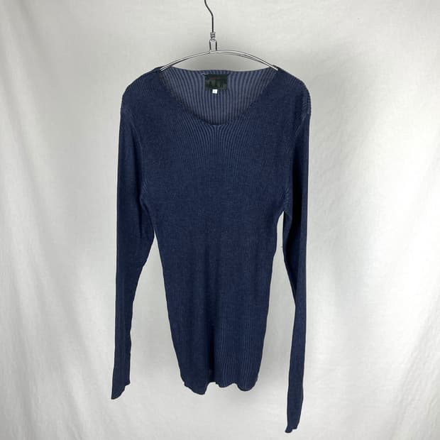 AAR by YOHJI YAMAMOTO 브이넥 니트