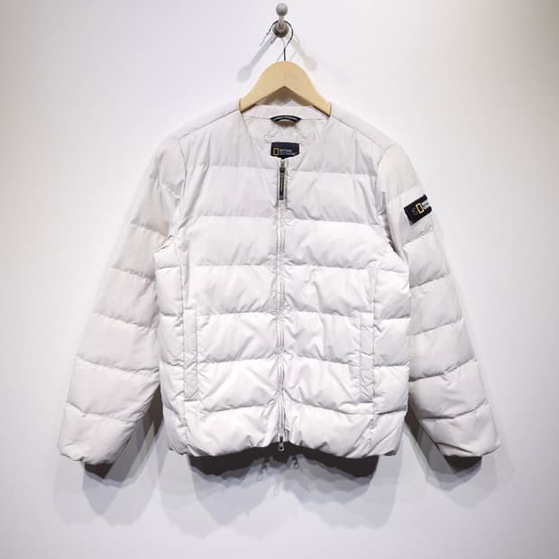 내셔널지오그래픽 헤론 U넥 경량 덕다운점퍼_M