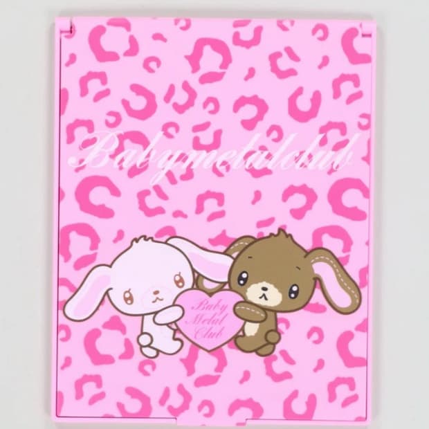 {유일매물} 베이비메탈클럽 스핀즈 콜라보 시로우사 거울