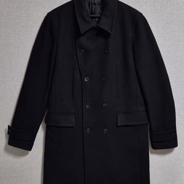 M (95) 띠어리 블랙 코트