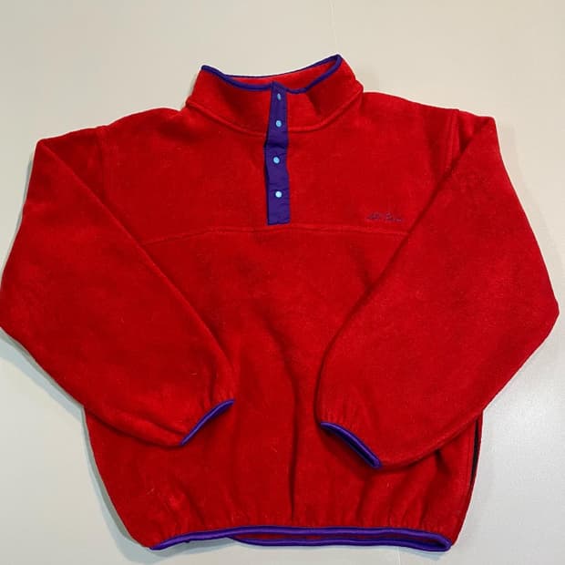 엘엘빈 플리스 하프집업 신칠라