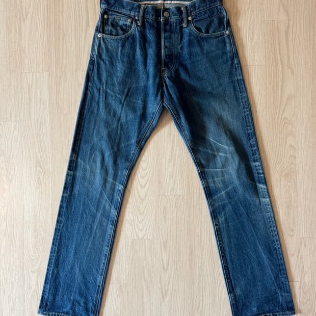 VISVIM 소셜 스컬프쳐 01.2R 데님