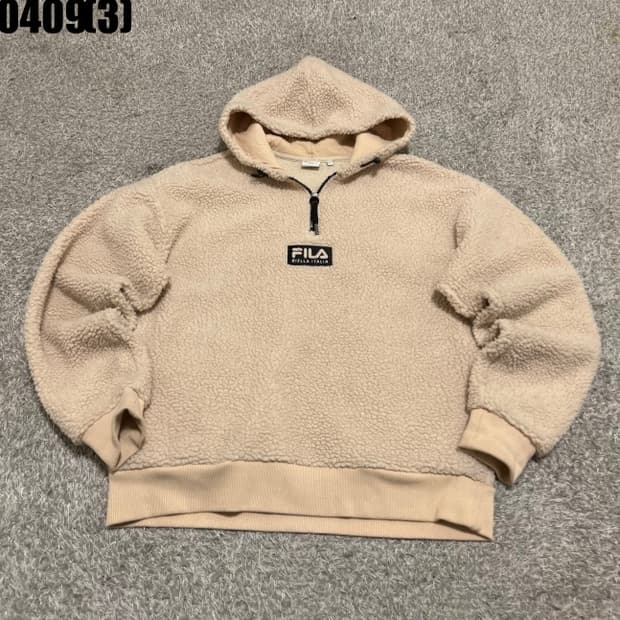 휠라 플리스 반집업