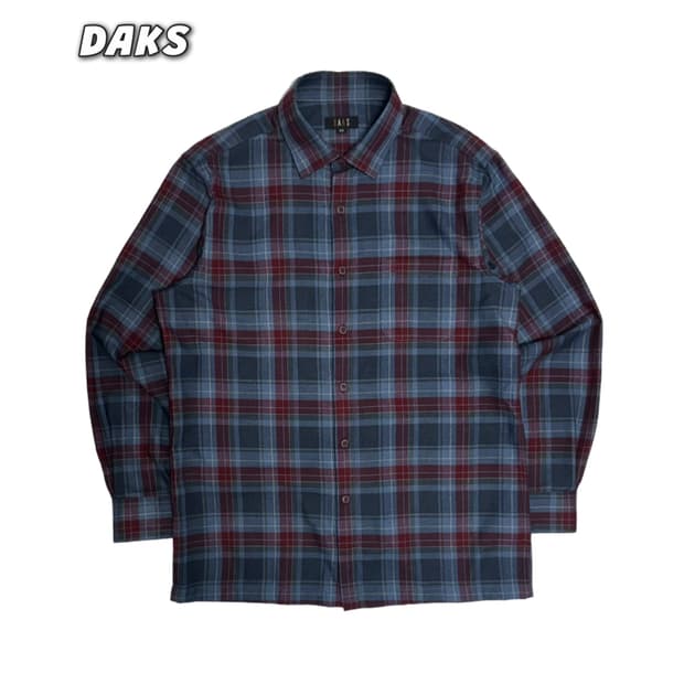 닥스 체크 남방 셔츠