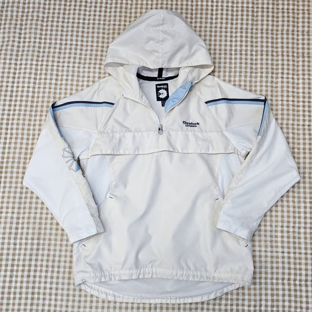 리복 반집업 바람막이 자켓 남자100