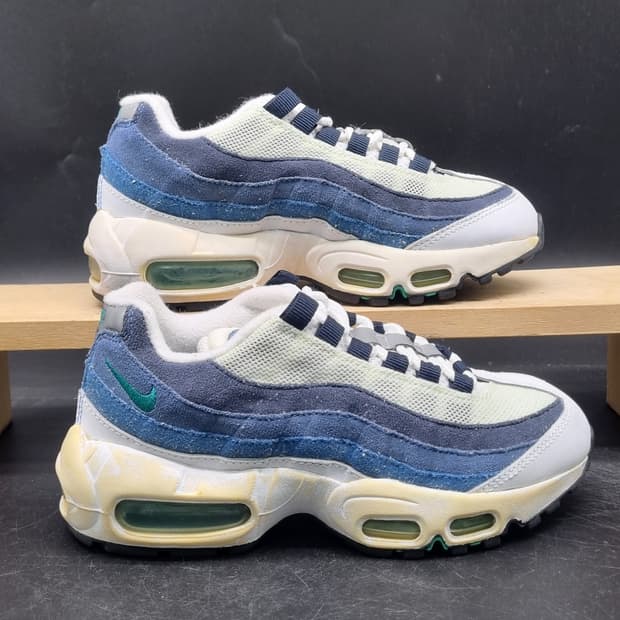 나이키 에어맥스95 흰파남 운동화 220