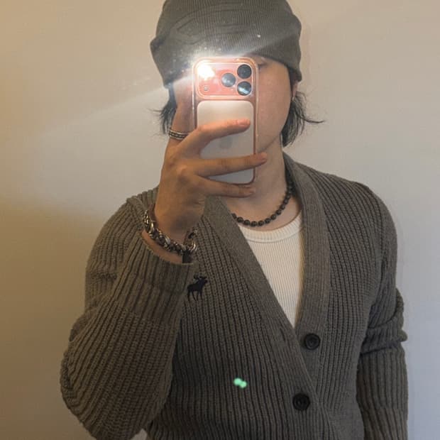 아베크롬비 빈티지 가디건