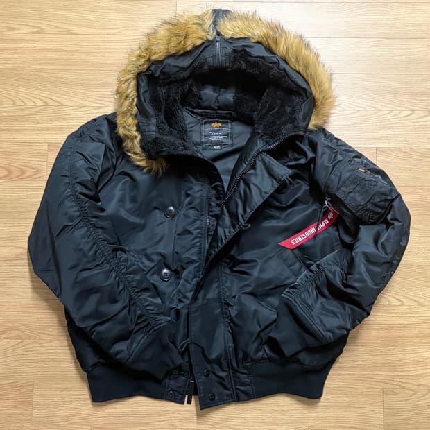 알파인더스트리 N-2B  블랙 XXL