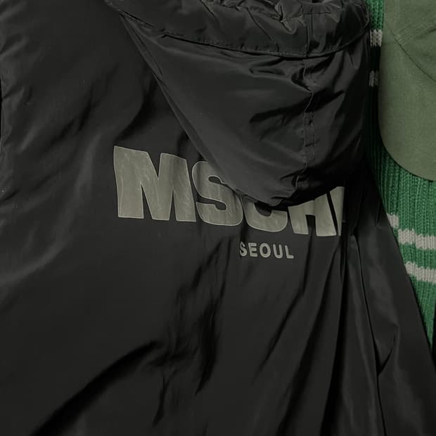 미스치프 롱패딩 s 