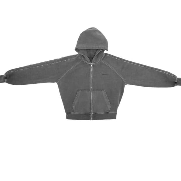 604서비스 비즈 후드집업 S