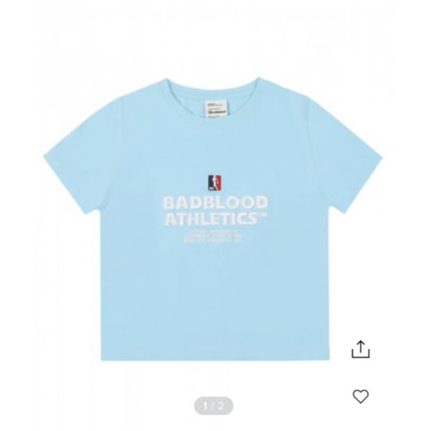 배드블러드 크롭티