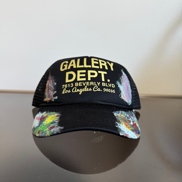 USA 갤러리디파트먼트 볼캡 페인팅 모자