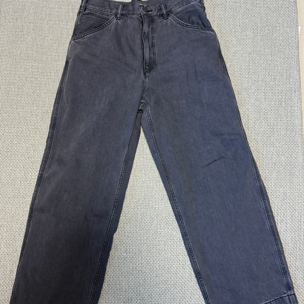 유니클로 와이드핏 컬러진