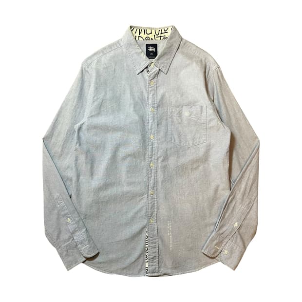 STÜSSY 스투시 옥스포드 셔츠