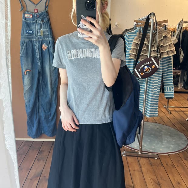 아베크롬비 그레이 반팔 