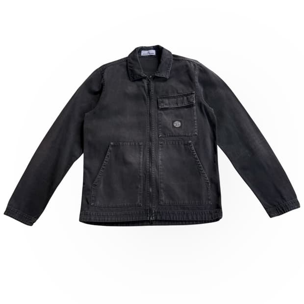 스톤아일랜드 빈티지 워싱 자켓