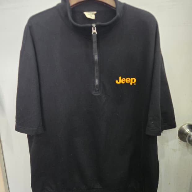 105,XL )) JEEP 지프 반집업 반팔티셔츠!