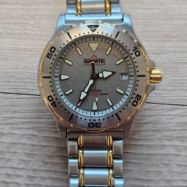 빈티지 시티즌 SPORTE  메탈 시계