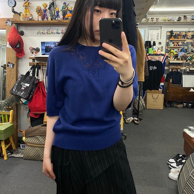 80's Pendleton 펜들턴 반팔 니트