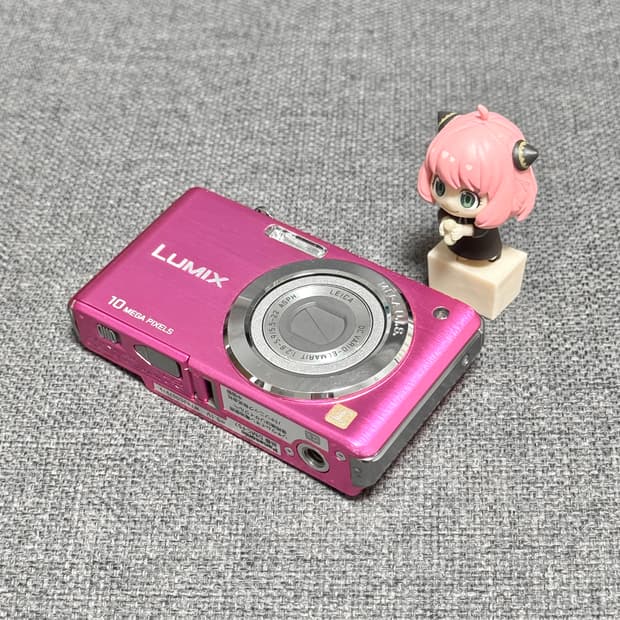 파나소닉 루믹스 DMC-FS7 핑크 빈티지디카
