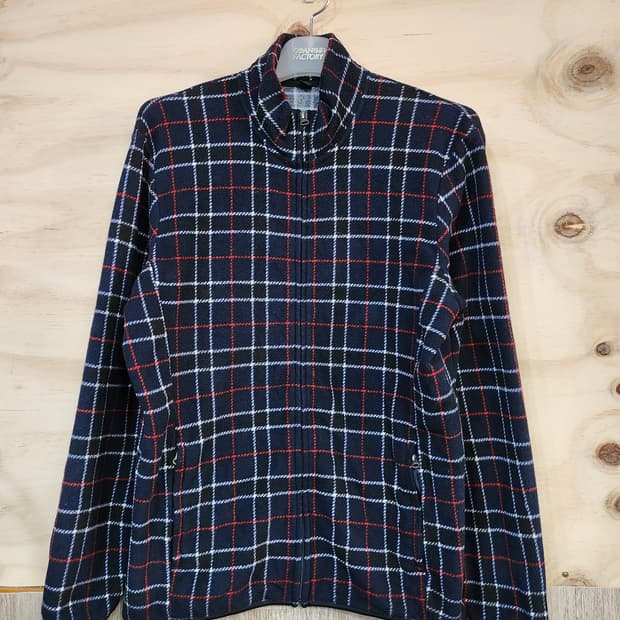 474) 유니클로 체크 후리스