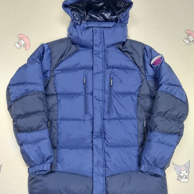 헤지스 덕다운 패딩 100