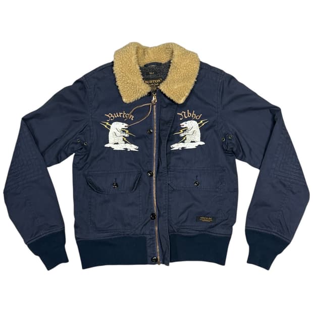 2015 네이버후드xburton b-10 봄버 자켓 